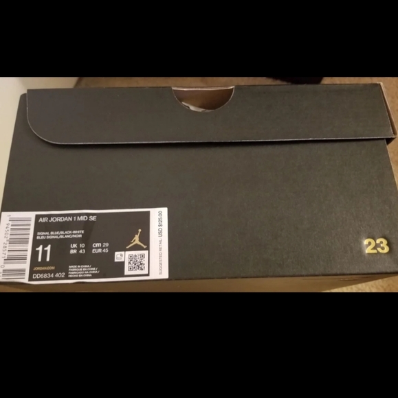 Air Jordan 1 Mid SE Signal Blue